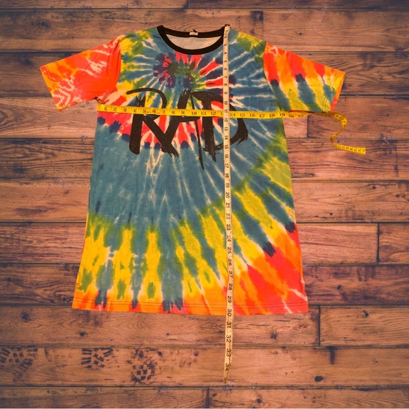 Rainbow Tie Dye Rad 1980’s Scene Emo Kid Shirt Pride Summer LGBTQ Gay Spencer’s - Picture 2 of 5